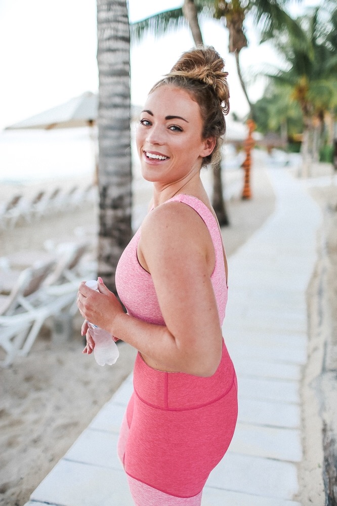 Pink Workout Outfit to Motivate You