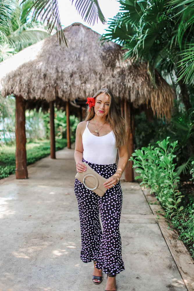 Polka Dot Pants + Favorite Bodysuit