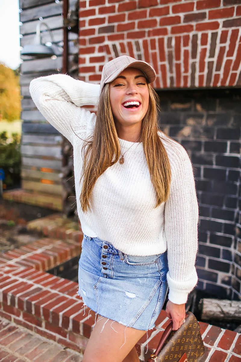 Plaid Hat Easy Fall Outfit • Brittany Ann Courtney