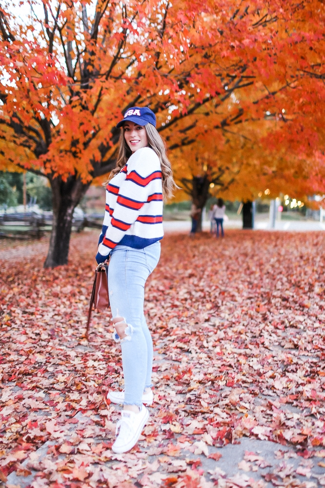 BrittanyCourtney_AmericanStripeSweater1