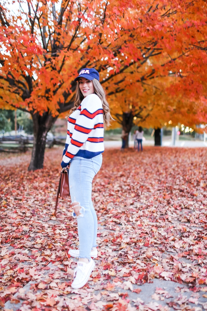 BrittanyCourtney_AmericanStripeSweater1