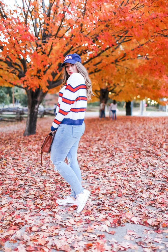 BrittanyCourtney_AmericanStripeSweater2