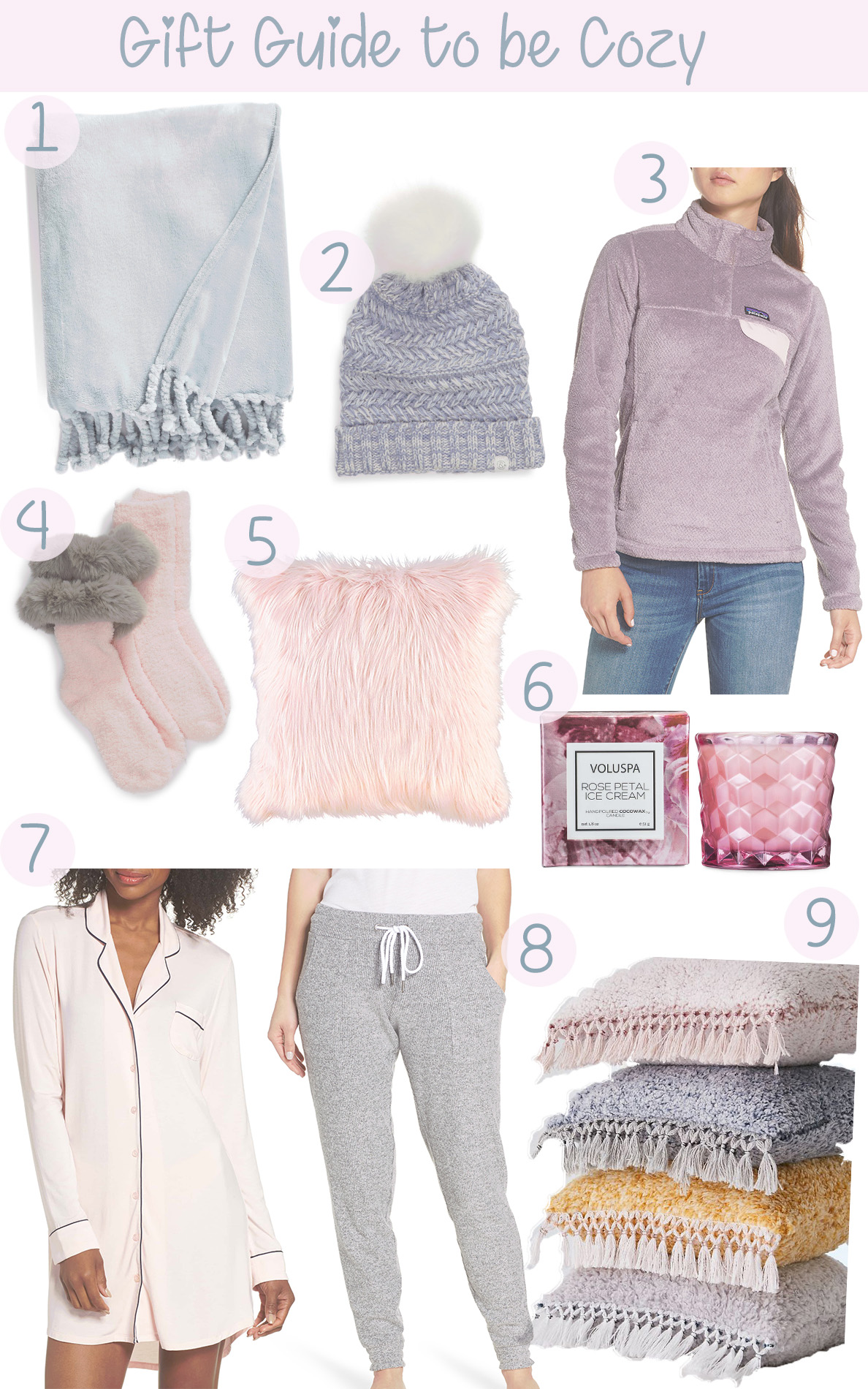 2018 Gift Guide to be Cozy