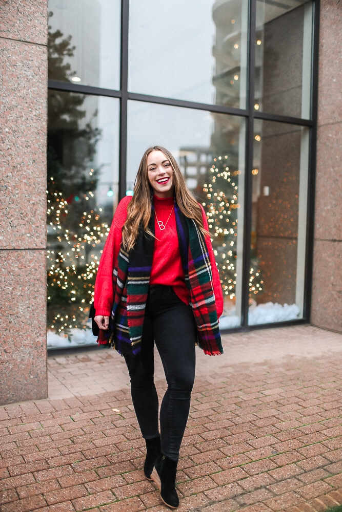 BrittanyACourtney_RedNordstormSweater_Christmas3