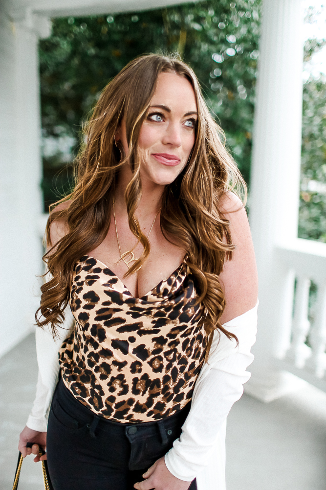Nasty Gal Leopard Camisole