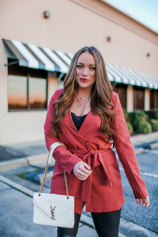 Valentine's Day Blazer Dress 