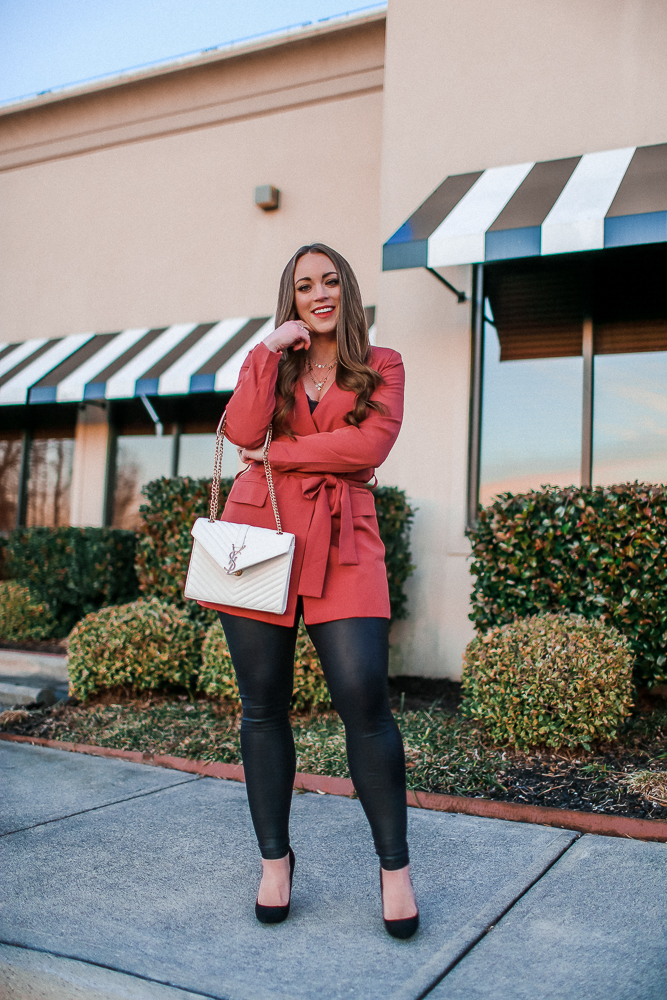 Valentine's Day Blazer Dress