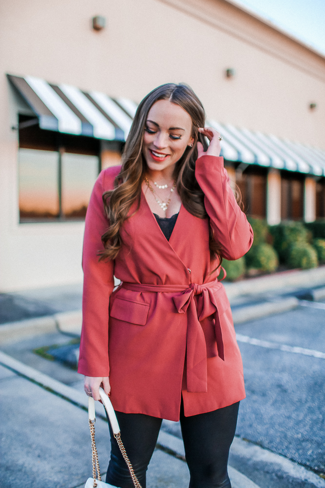 Valentine's Day Blazer Dress