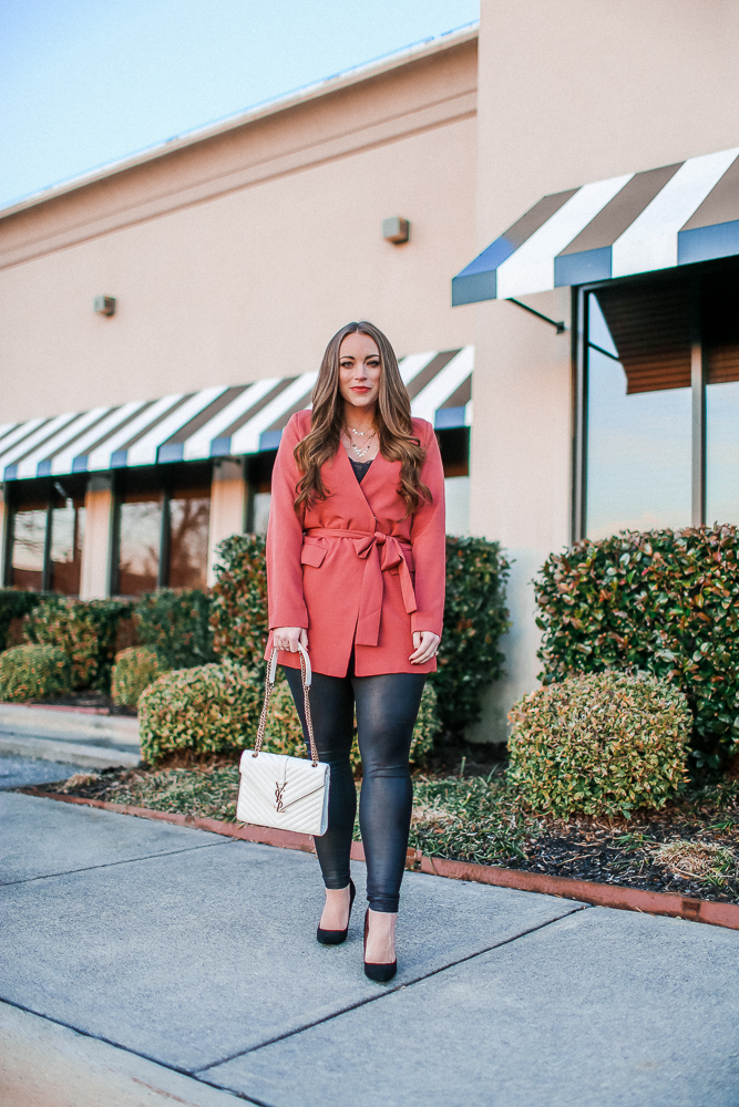 Valentine's Day Blazer Dress