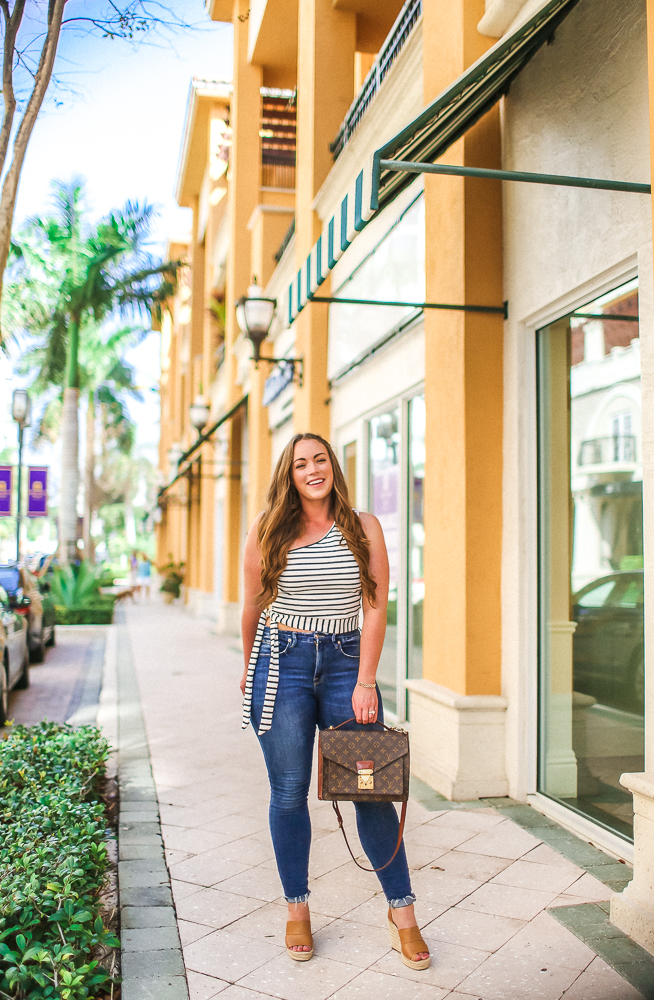 Stripe One Shoulder_NAKD_BRITTANYANNCOURTNEY_BocaRaton