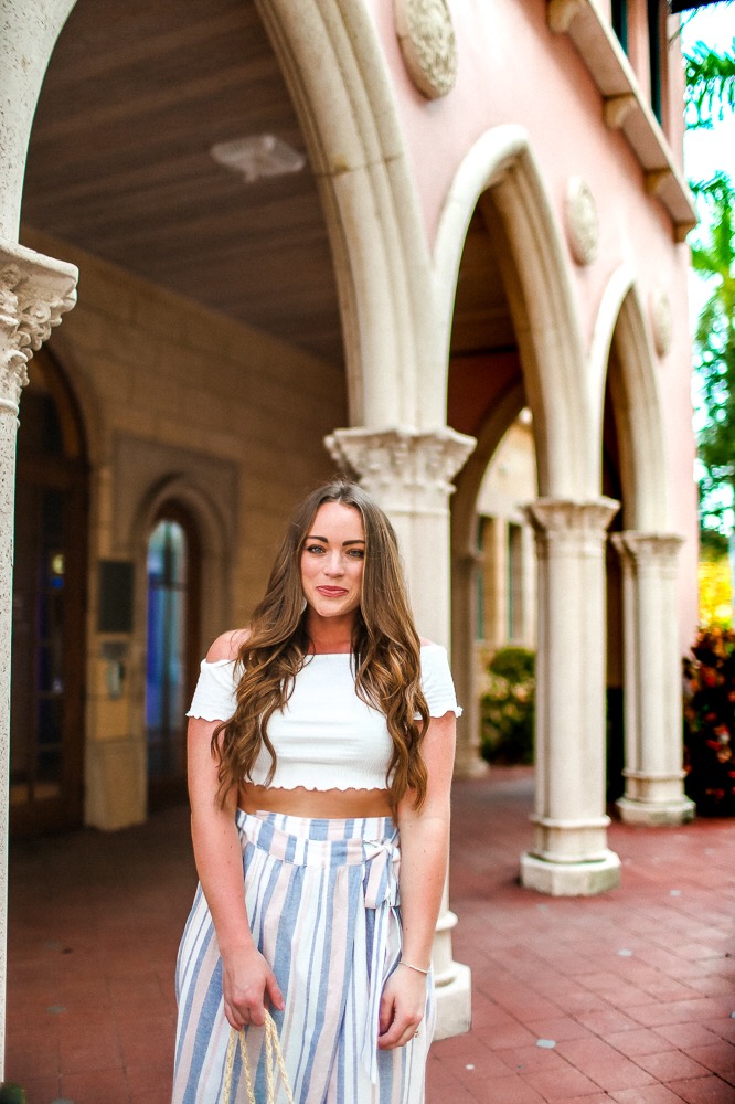 Stripe Wrap Skirt Asos Brittany Ann Courtney