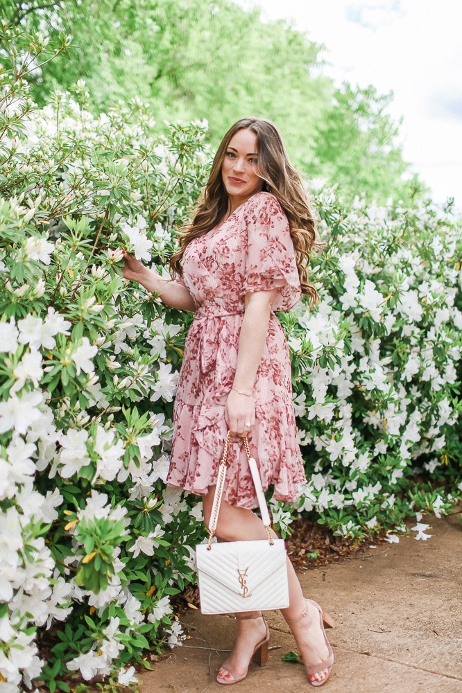 Boutique Spring Floral Mini Dress 