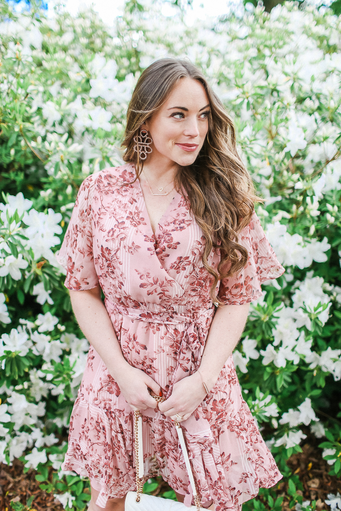 Boutique Spring Floral Mini Dress