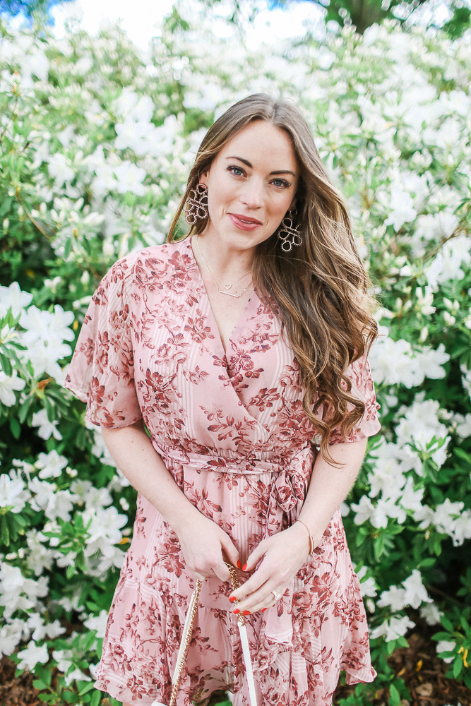 Boutique Spring Floral Mini Dress