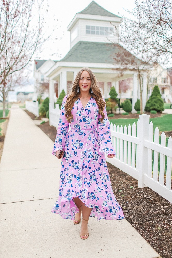 Floral Midi Easter Dress