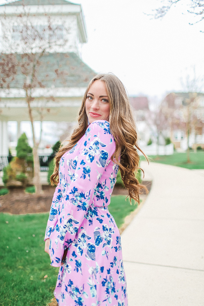 Floral Midi Easter Dress