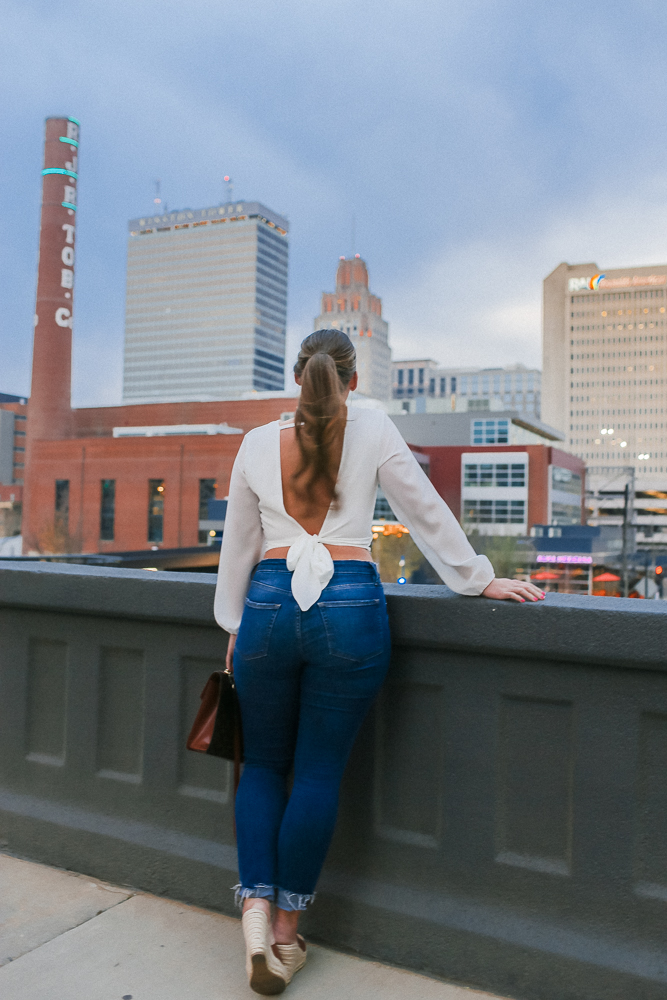 Backless Wrap Top Winston Salem 