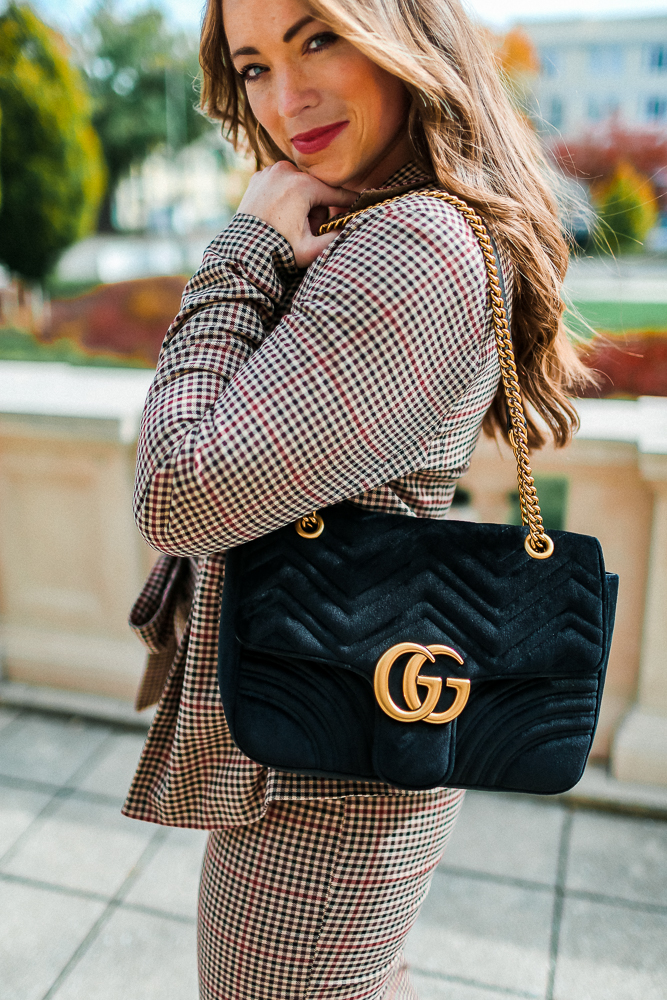 Gucci Maramont velvet Handbag