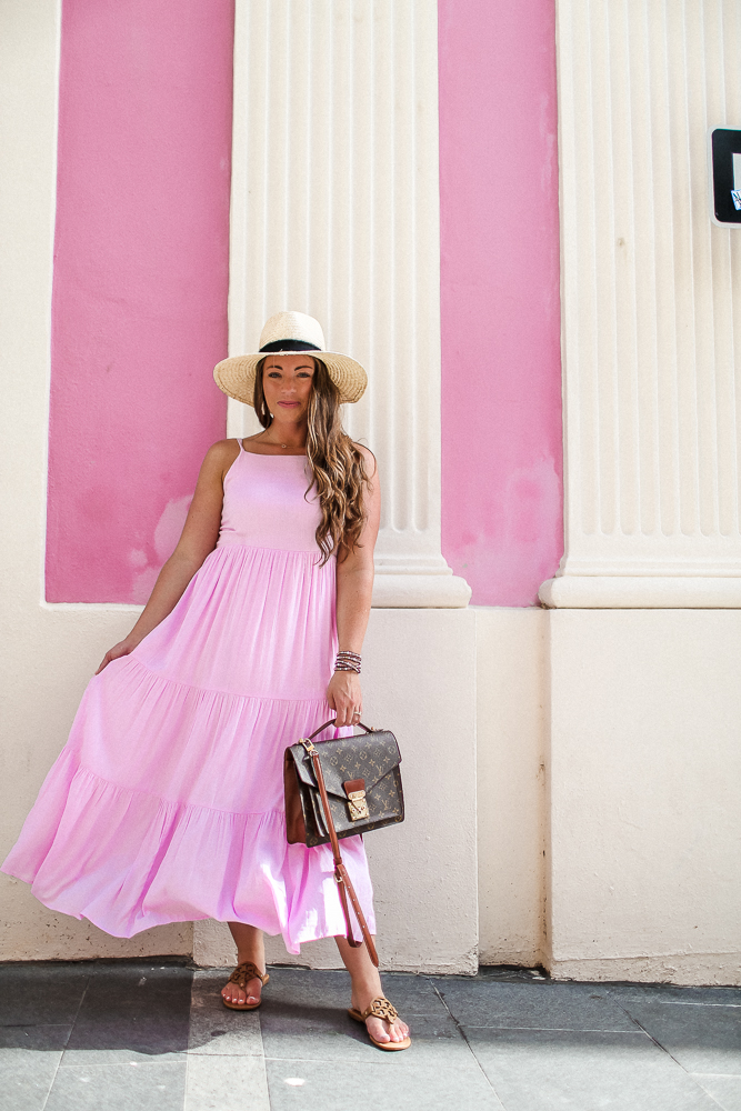 Lilac Maxi Dress Brittany Ann Courtney in Old San Juan