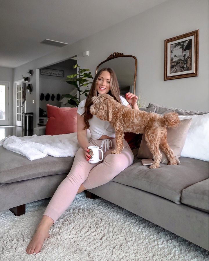 Brittany Ann Courtney Loungewear at home