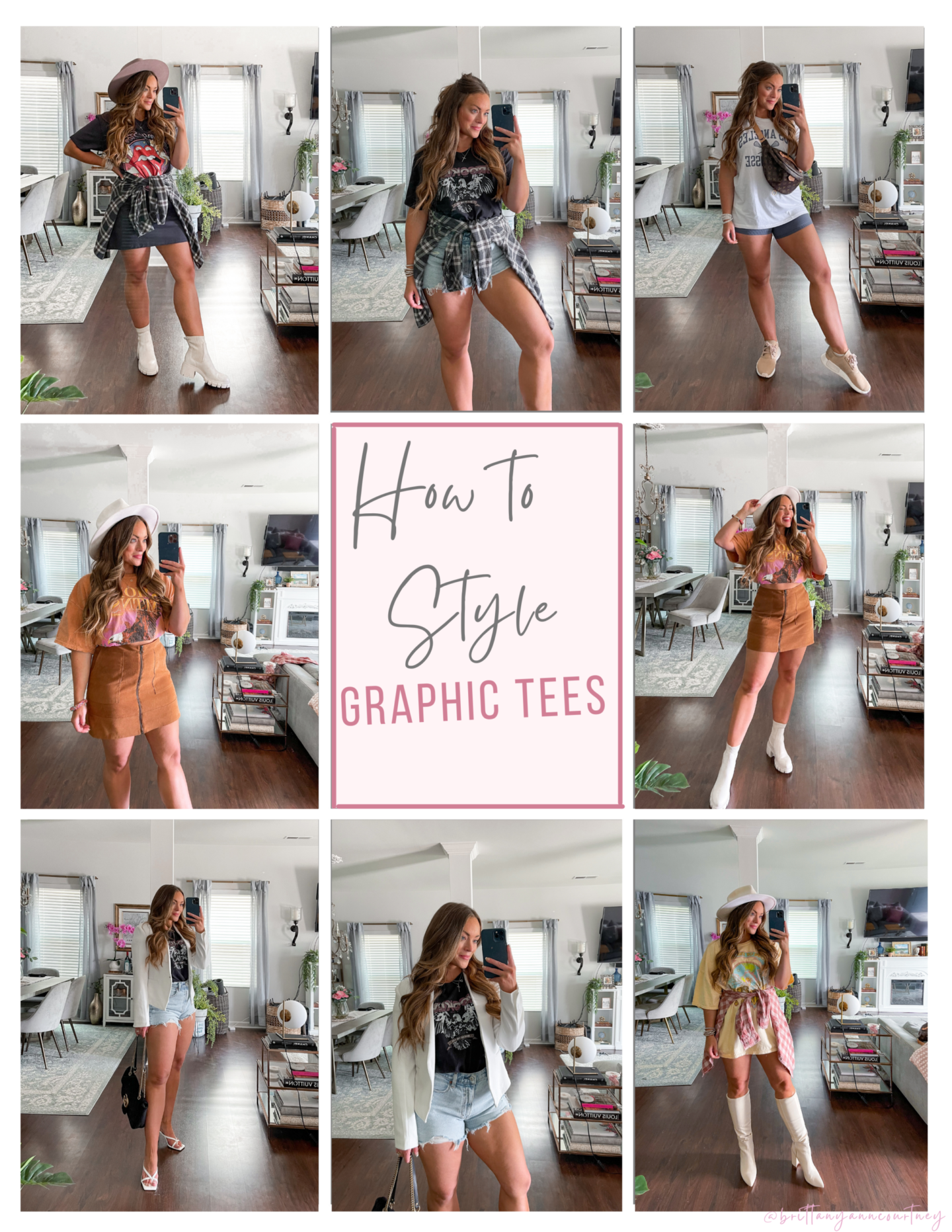 How to Style Graphic Tees for Fall