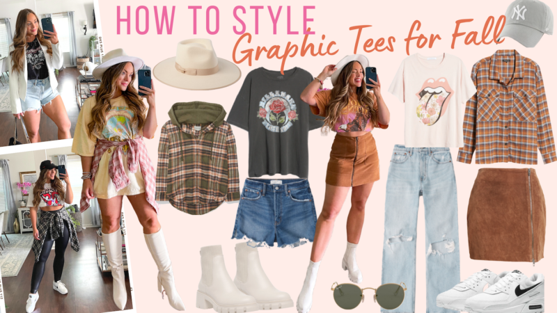 How to Style Graphic Tees for Fall