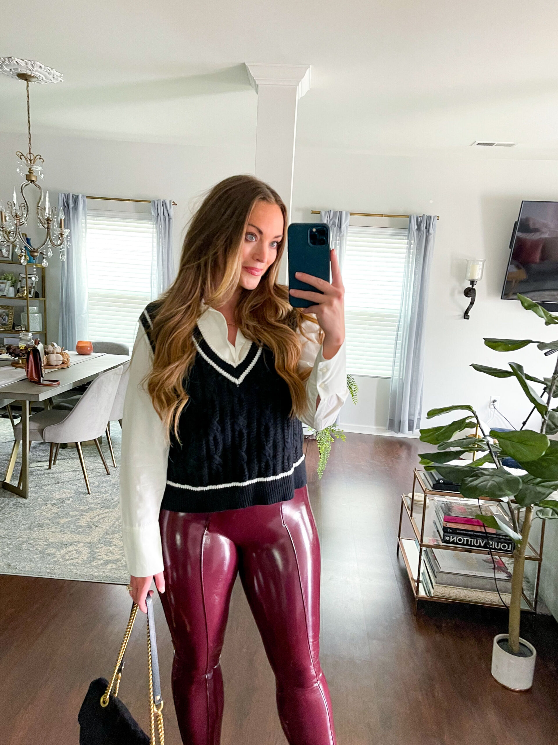 Spanx Patent Leather Leggings