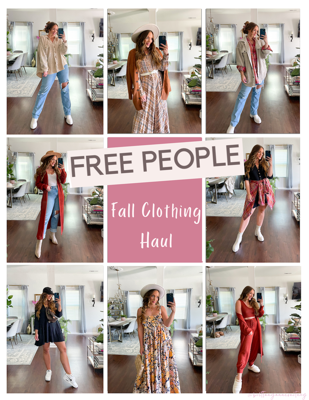 Free People Fall Clothing Haul Outfit Inspiration