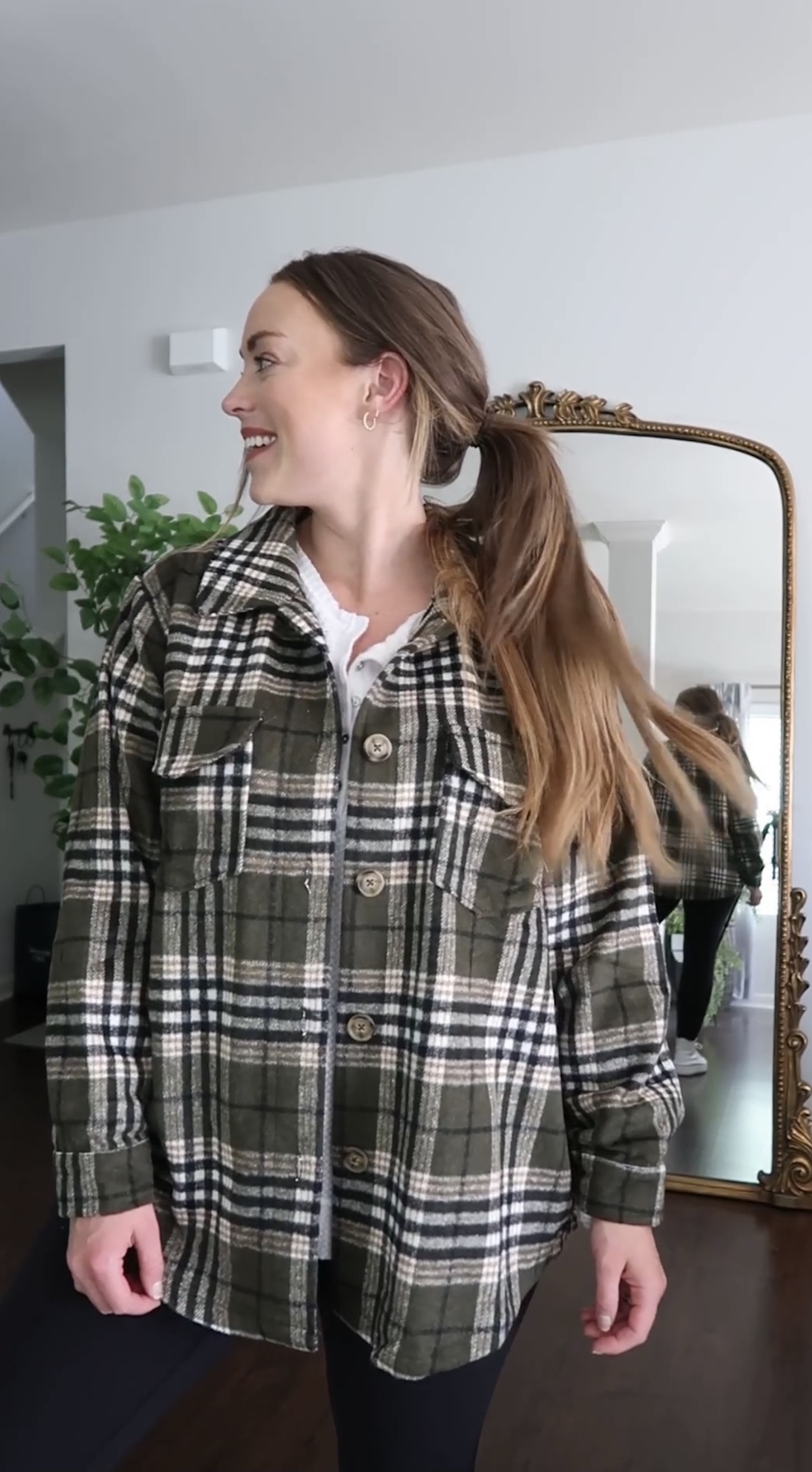 Plaid Shacket Forever21