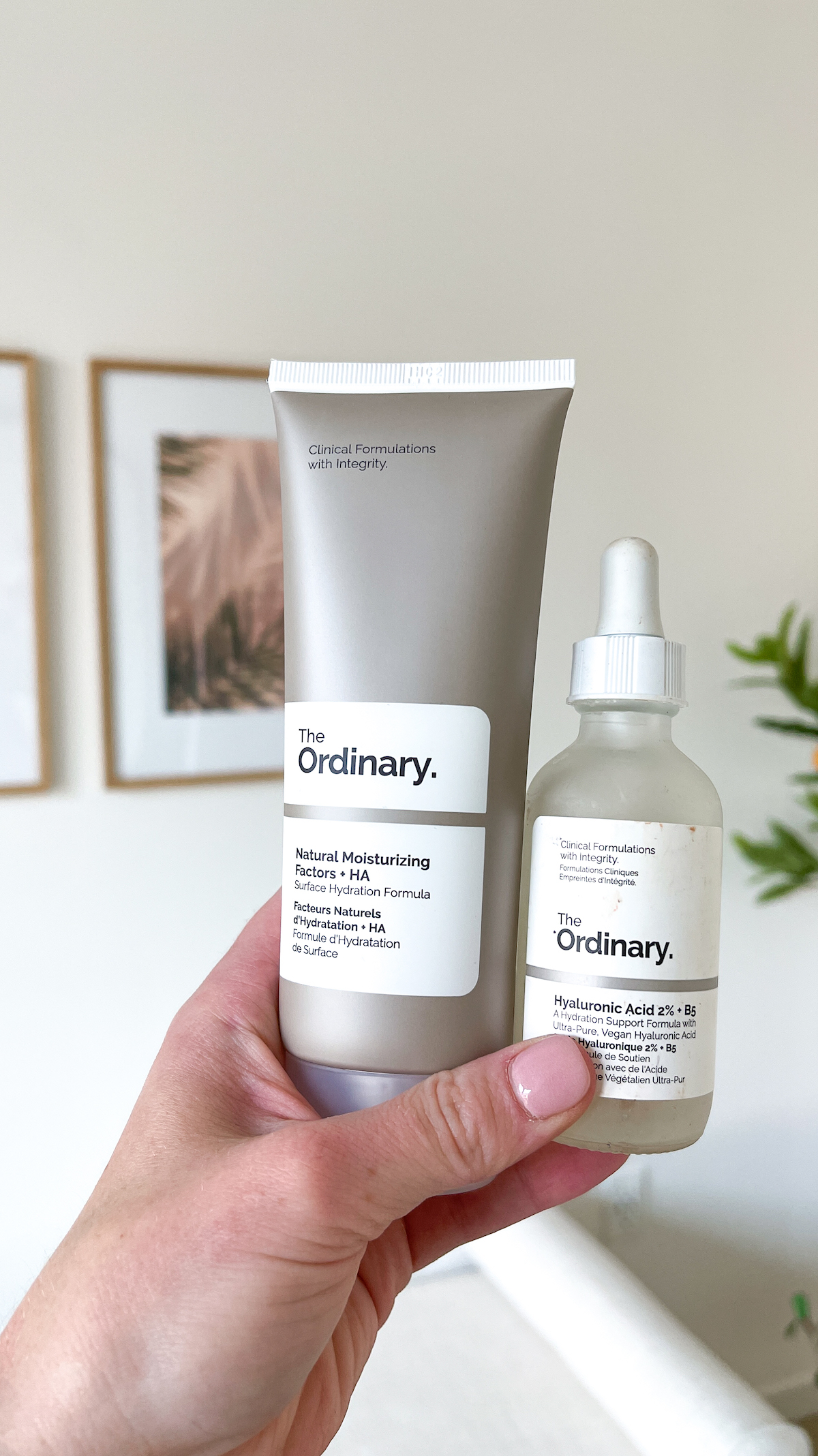 The Ordinary skincareproducts